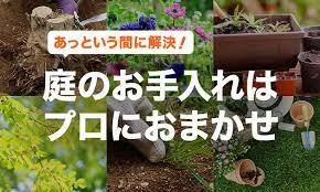 お庭の美化