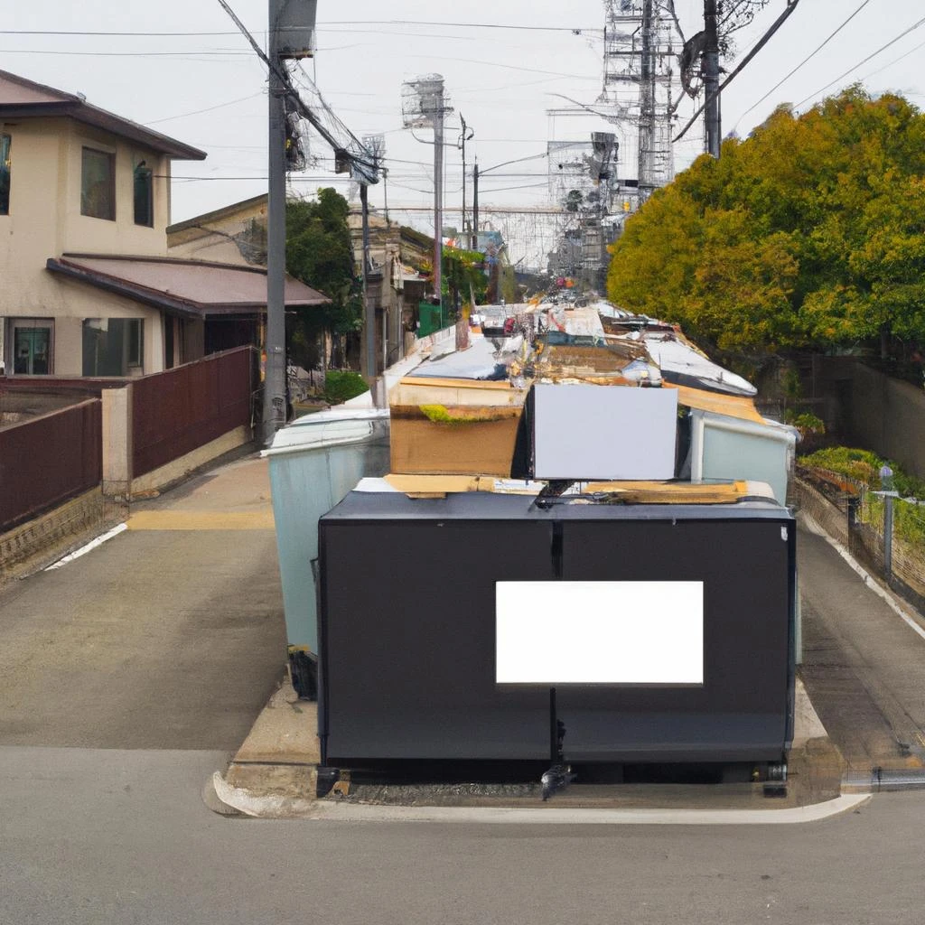 小金井市エリアでの粗大ゴミ処分